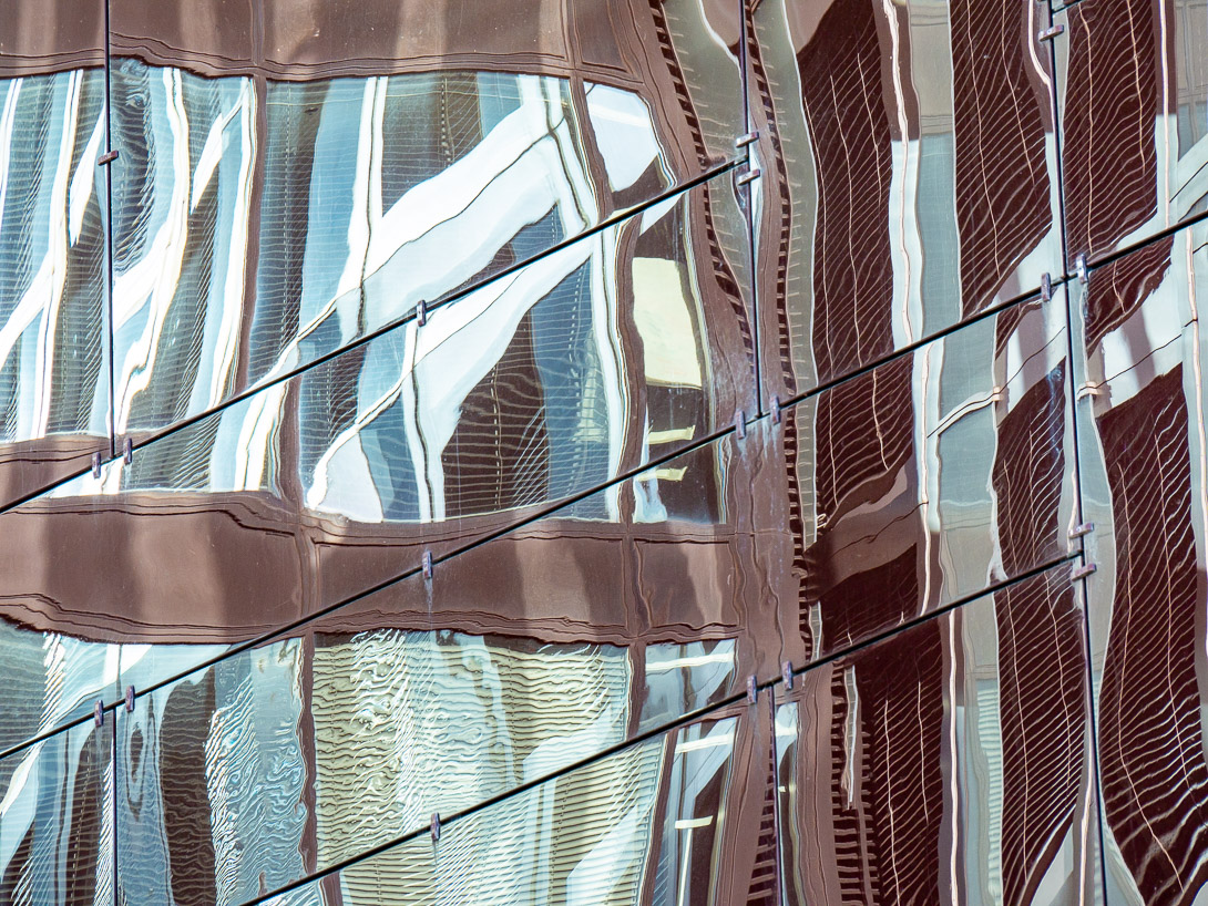 Jalousien verspiegelt