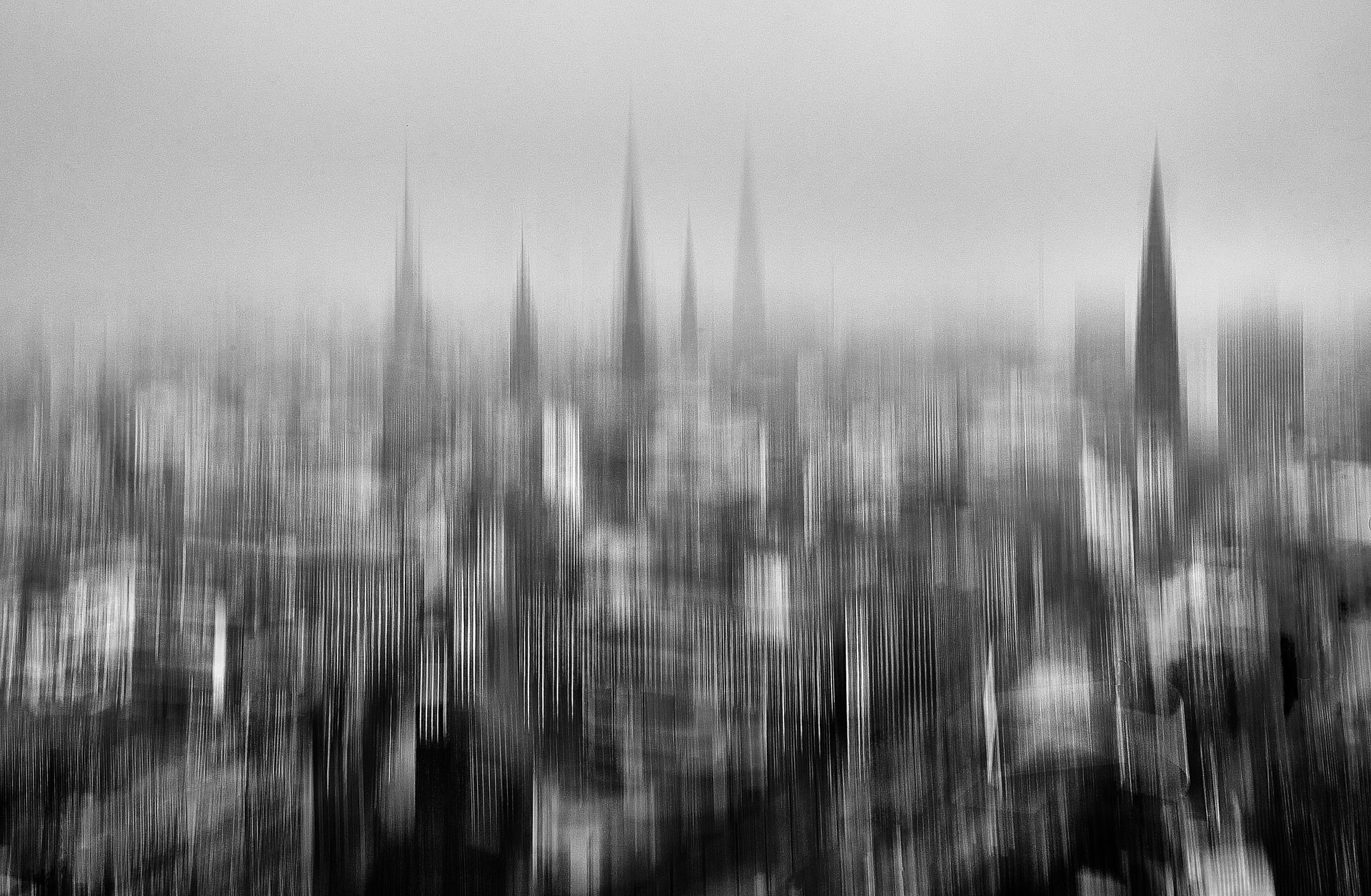 Skyline im Nebel