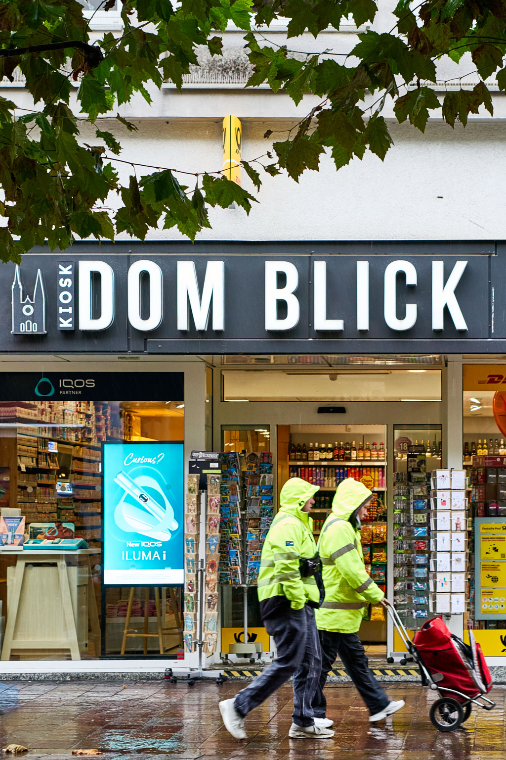 Erst eine Stunde hier und schon ein Paderborner Bier. 